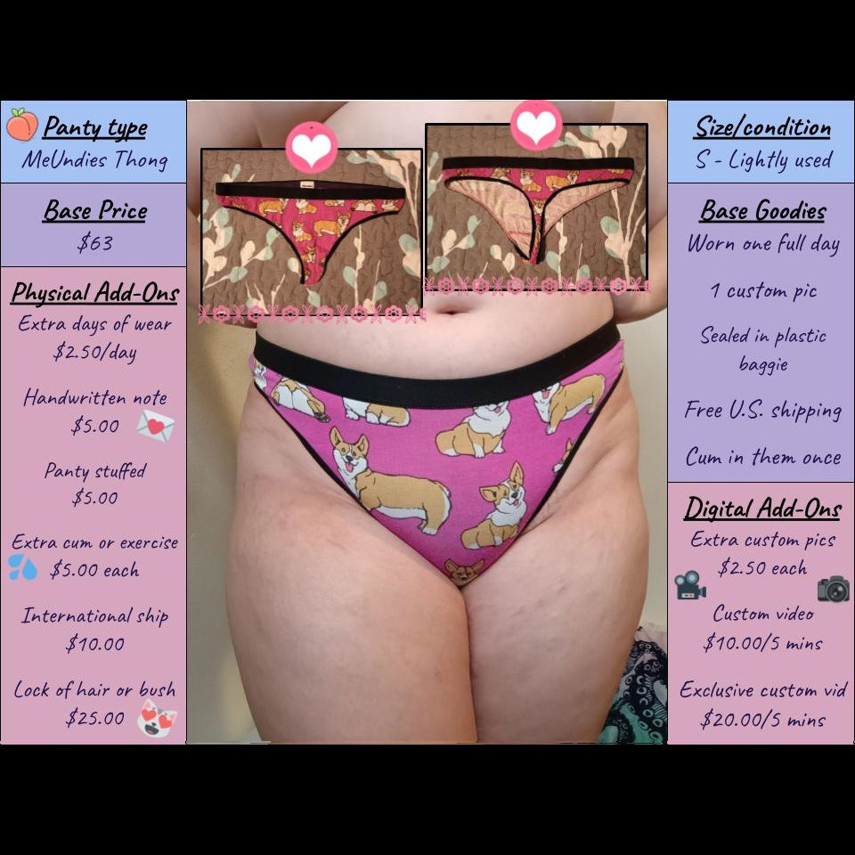 MeUndies Corgi Thong